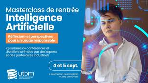 Masterclass IA : conférence Opportunités, limites, et enjeux : quels scénarios pour l’IA générative en 2025 ?