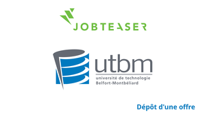 Jobteaser UTBM: dépôt d'une offre